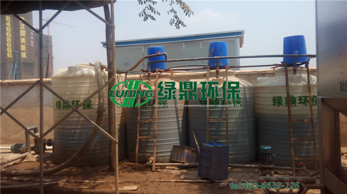 帶式壓濾機處理市政污泥、打樁污泥泥漿案例 1