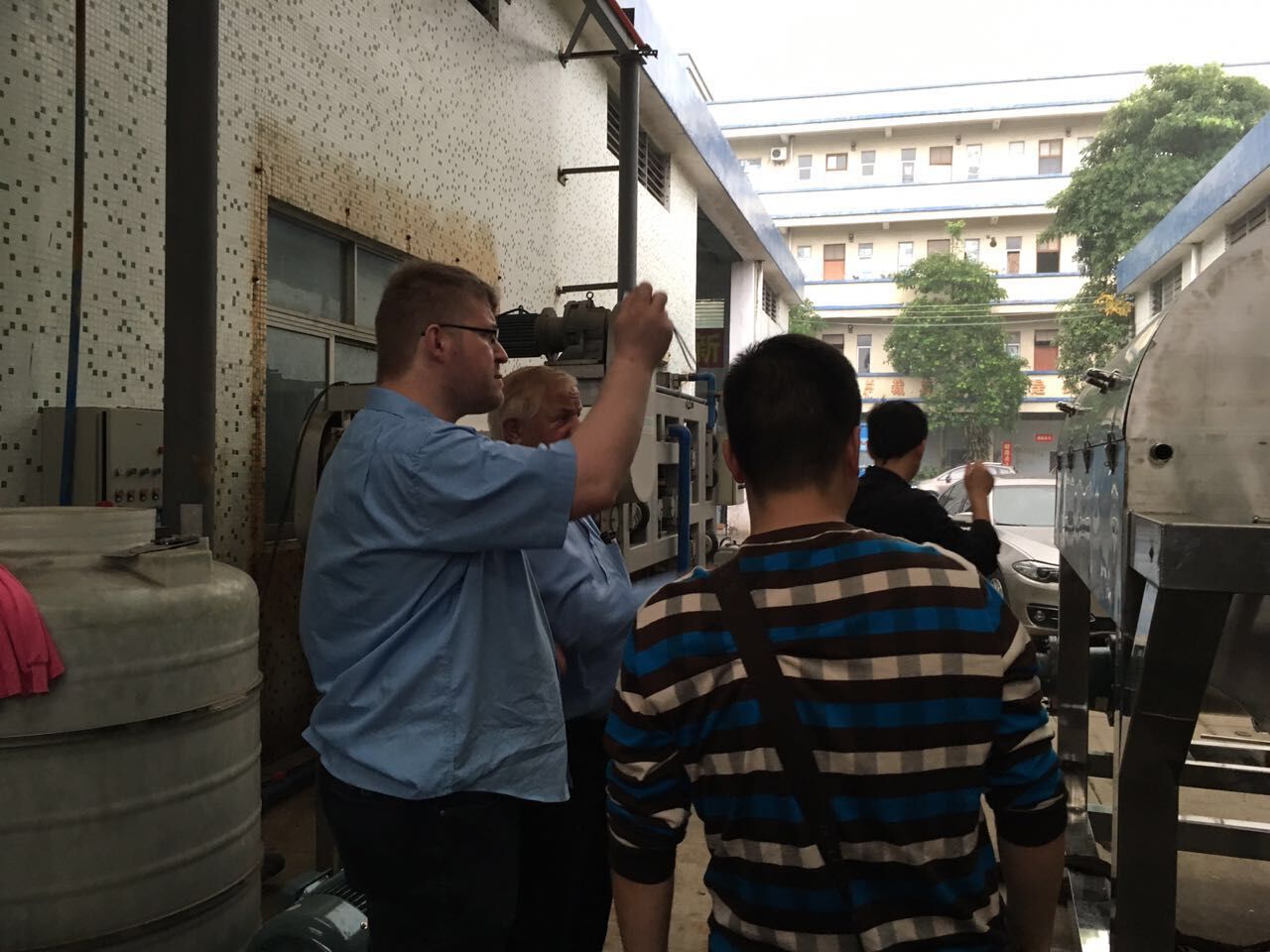 德國客戶到廠考察洽談 3