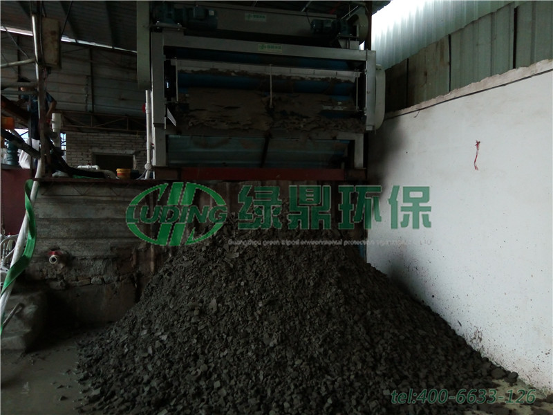 福建建筑污泥帶式壓濾機處理案例
