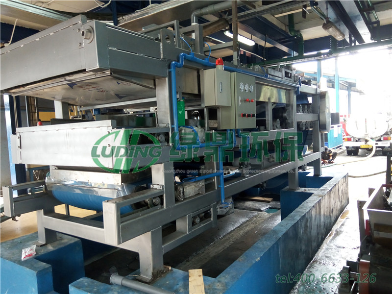 印度尼西亞帶式壓濾機使用案例 2