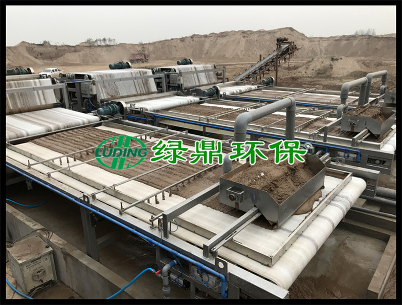 洗砂污泥壓濾機(jī)處理沙場(chǎng)泥漿（西安洗沙廠） 8