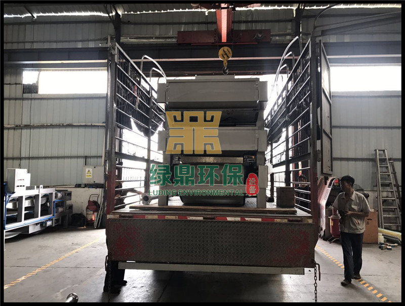 帶式壓濾機用于西沙群島工廠污水處理