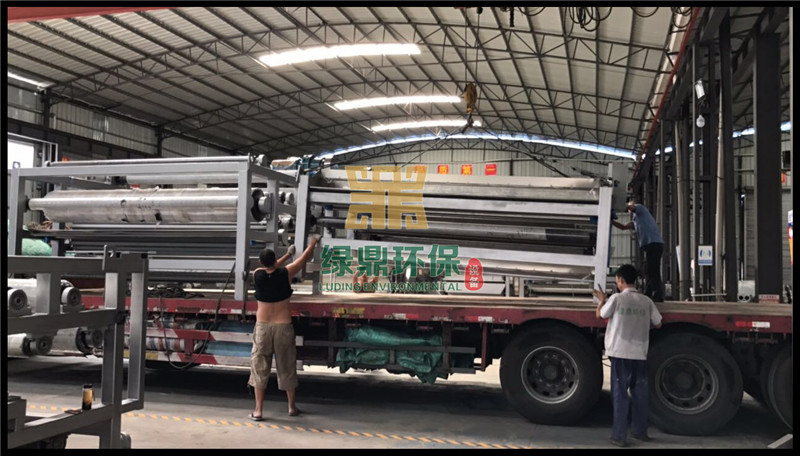 帶式壓濾機發(fā)貨田林工廠污水處理